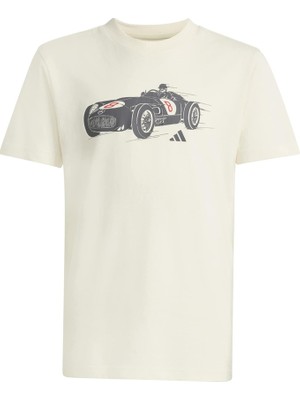 Adidas Çocuk T-Shirt "mercedes - Amg Petronas Formula 1 Team Sılver Arrows 1955 Graphıc Tee" IB7074