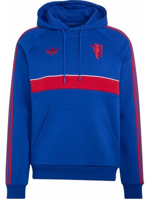 Adidas Erkek Sweatshirt Manchester United Originals Hoodie KH4819