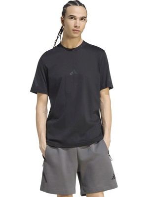 Adidas KF3796 M Z.n.e. Tee Re Siyah Bisiklet Yaka Düz Erkek T-Shirt
