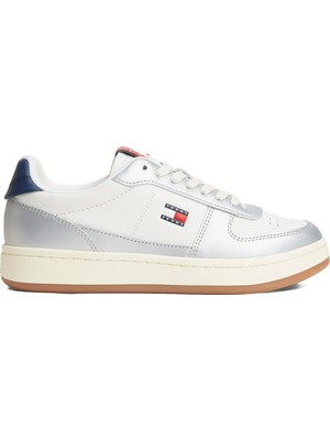 Tommy Hilfiger Beyaz Kadın Sneaker Archıve '98 Metallıc