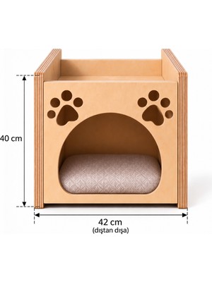 Minera Pets Modüler Kedi Evi – Kedi Yatağı