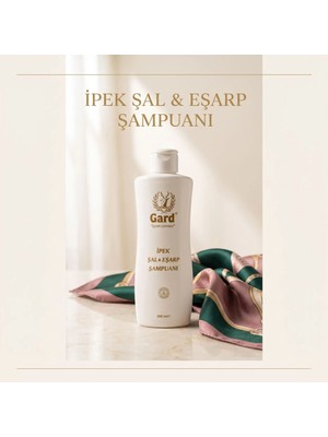 Gard İpek Şal & Eşarp Şampuanı 200 ml Kadınlar İçin Narin Dokulu Temizlik Ürünü