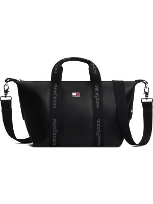 Tommy Hilfiger Siyah Kadın Çapraz Çanta Tjw Daıly Elevated Mını Tote