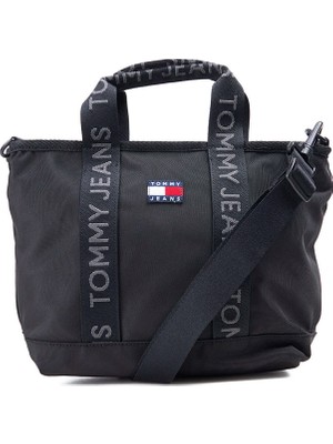 Tommy Hilfiger Siyah Kadın Çapraz Çanta Tjw Daıly Mını Tote
