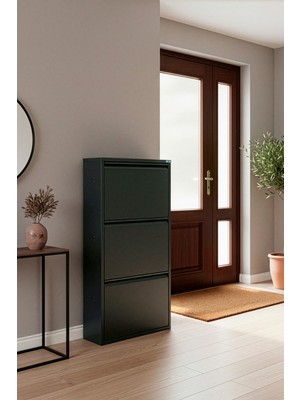 Liccia Metal Ayakkabılık 3'lü Model