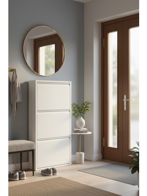 Liccia Metal Ayakkabılık 3'lü Model