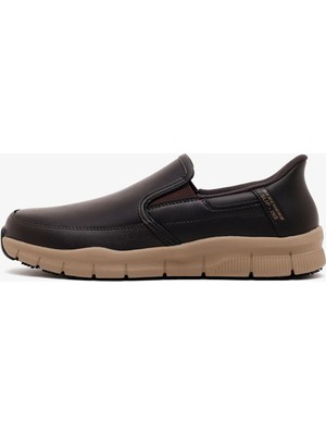 Skechers Nampa - Broxtin Erkek Kahverengi Günlük Ayakkabı 200304 Choc