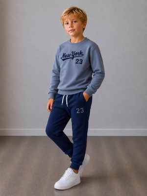 Ay Kids Erkek Çocuk 2 Iplik Alt Üst Takım Eşofman Takımı 1309-G