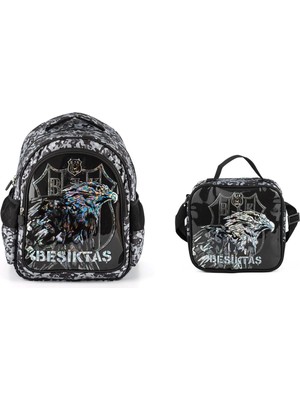 Beşiktaş Kartal Patch Okul Çantası ve Beslenme Çantası 23342