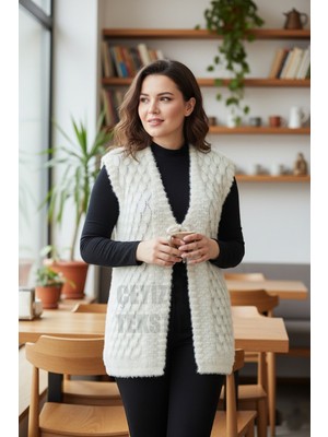 Ozka Concept Kadın Yeleği, Çeyizlik Örgü Yelek, Hediyelik Nişan Yeleği, Nişan&çeyiz Yelekleri