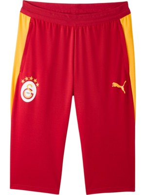 Puma Gsk Training 3/4 Pants Sarı-Kırmızı Erkek Eşofman Altı