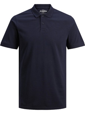 Jack & Jones Jack&Jones Erkek Polo Yaka Tişört 12136516 NAVY BLAZER2