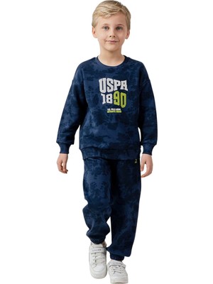 U.S. Polo Assn. U.s. Polo Assn Kids Ikili Takım Lacivert Çocuk Eşofman Takımı