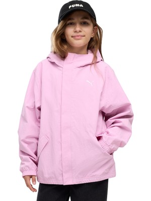 Puma Fleece Lined Jacket Mor Çocuk Mont
