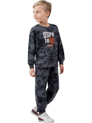U.S. Polo Assn. U.s. Polo Assn Kids Ikili Takım Antrasit Çocuk Eşofman Takımı