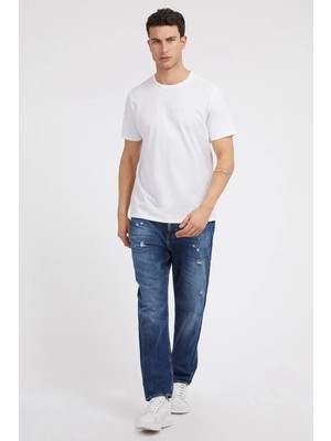 Guess Erkek Slim Fit Tişört M2BP47K7HD0