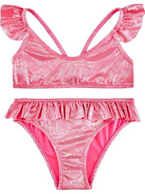 Slipstop Serpina Fuchsia Junior Pembe Çocuk Bikini