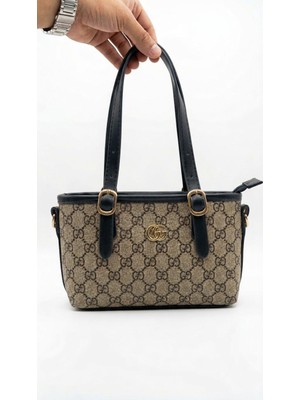 Pazarvia Shop Mini Çarpraz Monogram Çanta