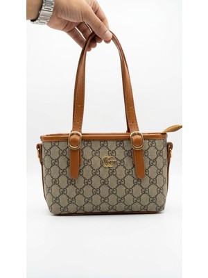 Pazarvia Shop Mini Çarpraz Monogram Çanta