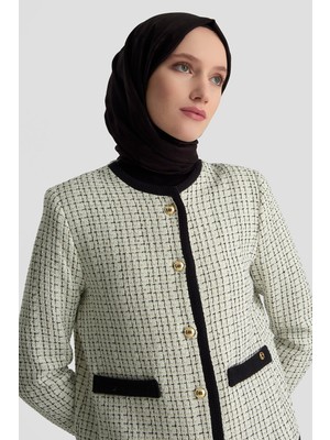 Armine Trend Plise Etekli Tüvit Takım Ekru