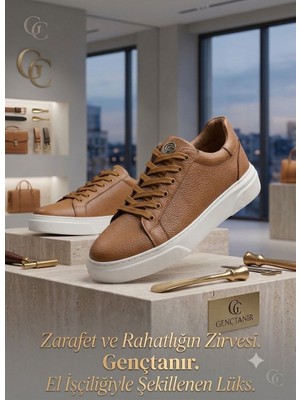Gençtanır Shoes Erkek Günlük Esnek Rahat Dikişli Hafif Poli Taban Yürüyüş Garantili Spor Ayakkabı
