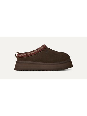 UGG Kadın Platform Taban Süet Detaylı Rahat Astarlı Kahverengi Bot & Bootie 1174471-DUSTEDCOCO