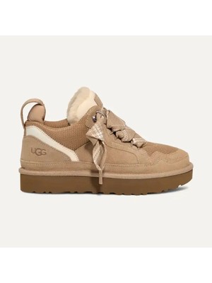 UGG Kadın Rahat Taban Yüksek Bilekli Süet Deri Bej Bot & Bootie 1144032-SAND (Ku