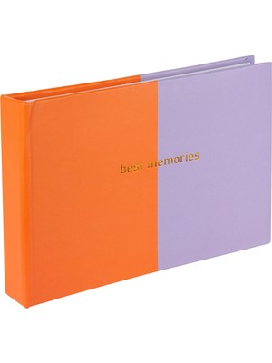 Goldbuch Coloration 10X15 cm 40 Fotoğraflık Poşetli Mini Fotoğraf Albümü - Yatay, Sert Kapak