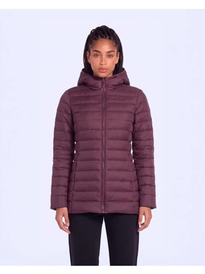 Kappa Logo Rijun Kadın Bordo Regular Mont