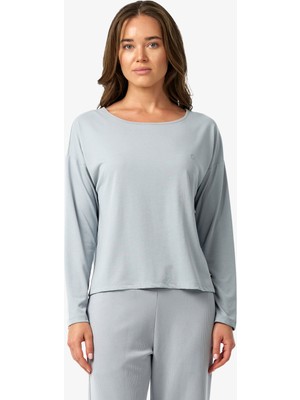 Blackspade Kadın T-Shirt 60670 - Gri