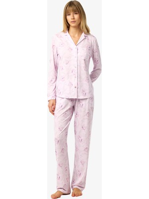 Blackspade Kadın Pijama Takımı 52261 - Desenli