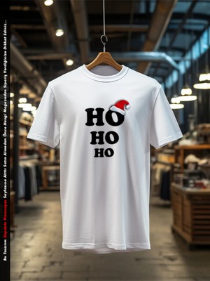 Dopdolu Promosyon Yılbaşı Özel Baskılı %100 Pamuklu Bisiklet Yaka Unisex T-Shirt