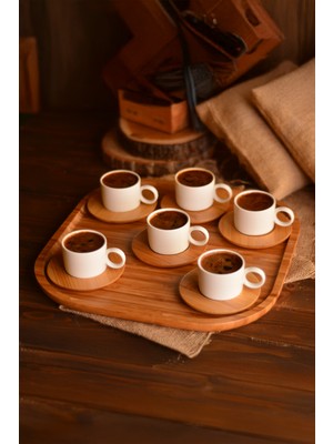 Bambum Mocha Kare Tepsi
