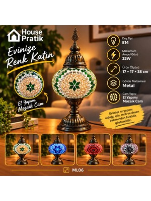 House Pratik ML06 Otantik Mozaik Lamba