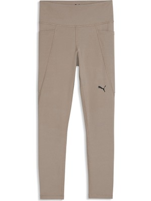 Puma Tad Essential High Waist 7/8 Kadın Bej Günlük Stil Tayt 52589981