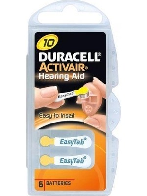 Mey İthalat Mey Ithalat® Duracell No:10 Işitme Cihazı Pili