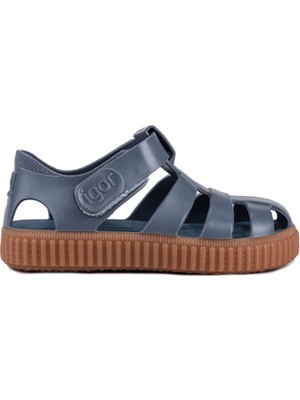 Igor Nıco Caramelo Blue Kız Çocuk Sandalet PVC Malzeme ile Konforlu Günlük Kullanım S10291-047