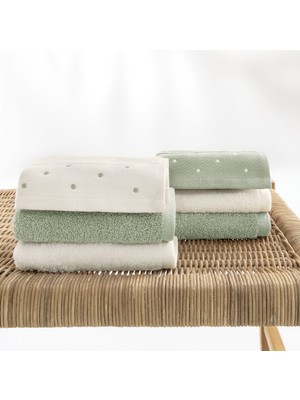 Yataş Phobe %100 Pamuk Misafir Havlusu 6'lI Set - 30X50 cm