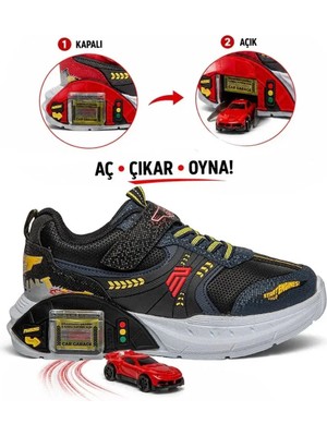 Tuğba Ortopedi 065 Erkek Çocuk Car Garage Sneaker