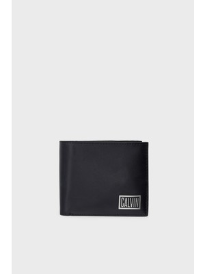 Calvin Klein Logolu Deri Cüzdan LV04D1268GUB1 Erkek Cüzdan LV04D1268G Ub1