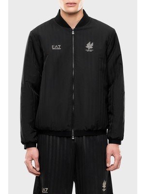 Ea7 Logolu Regular Fit Kolej Yaka Bomber Mont Erkek Mont 7M002557 AF29162 UC001