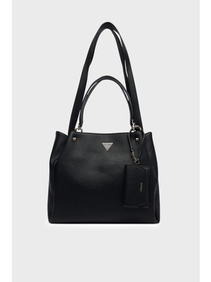 Guess Lorella Logolu Çıkarılabilir Askılı Çanta HWBG236230 Kadın Çanta HWBG23 6230 Bla