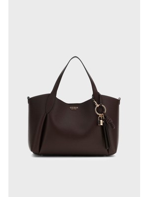 Guess Melody Logolu Omuz Askılı Çanta HWBG9735230 Kadın Çanta HWBG97 35230 Bro