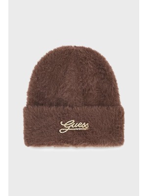 Guess Knitted Logolu Örme Bere AW5633POL01 Kadın Bere AW5633 POL01 Btc