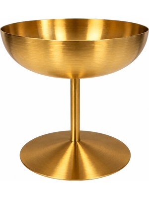 The Mia Linea Ayaklı Çelik Sunumluk Mat Gold LNA0039