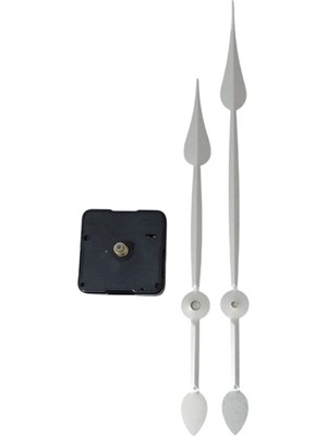 St. Morritz Sessiz Duvar Saati Mekanizması Qurtz Askısız 14 mm Şaft (60 cm -80 cm Saatler Için Uygundur)