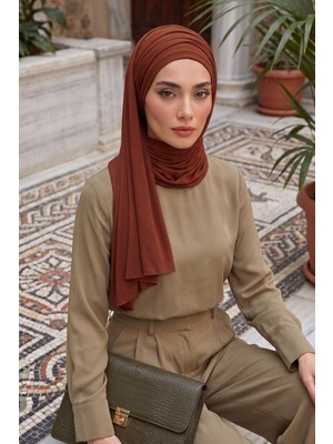 Aisha's Design Büzgülü Penye Boneli Şal,bt-1