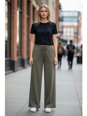 İkoll Ikoll 0036783 Kadın Palazzo Modal Jogger Pantolon