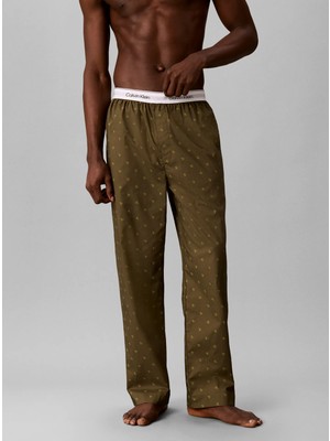 Calvin Klein Erkek Haki Calvin Klein Sleep Pant, 574 Haki Erkek Eşofman Altı