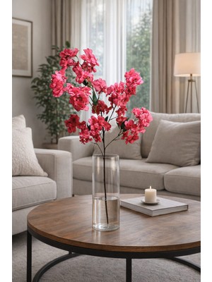 Maki Dekor Yapay Tek Dal Sakura 90 cm Dekoratif Çiçek